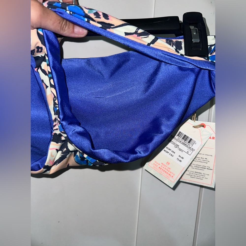 NWT Maaji Wedgewood Deck Reversible Bikini Bottom In Sublime - Picture 9 of 15